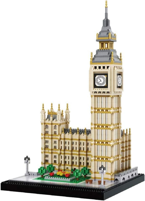 3600pcs Real Big Ben Micro Building Blocks Set