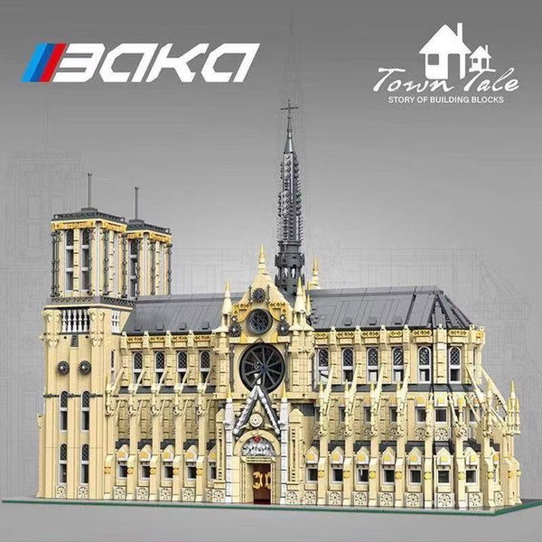 8225pcs Baka Notre Dame de Paris Building Block Set 33213