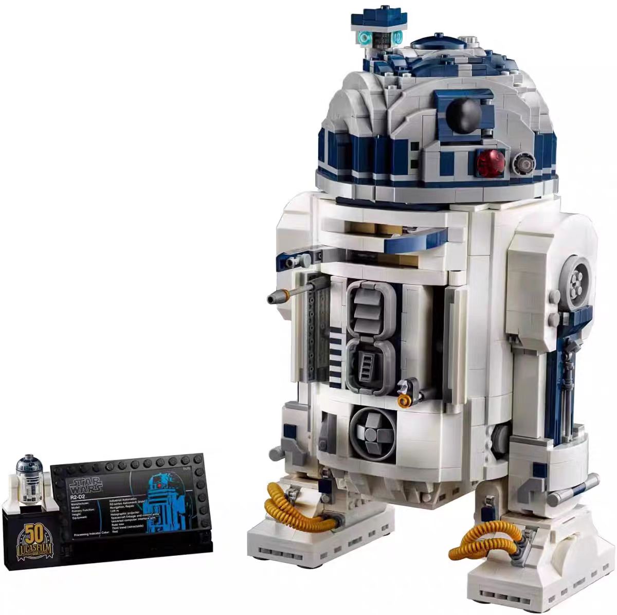 Star Wars R2-D2 Brick Built Droid Figure 75038