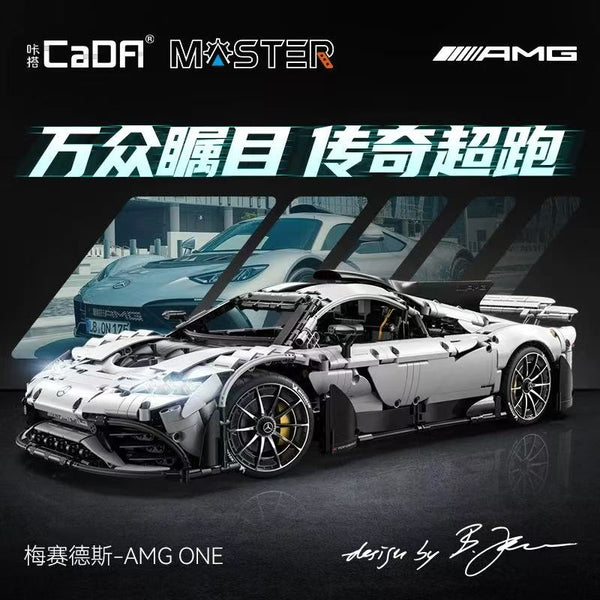 3295pcs Cada Mercedes AMG ONE Race Car C61503