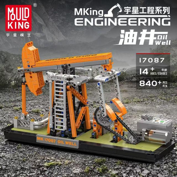840+pcs MouldKing Oil Well Building Block Set 17087