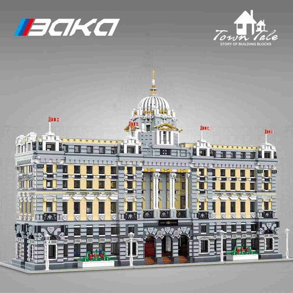 10423pcs Baka HSBC bank Building Block Set 33205