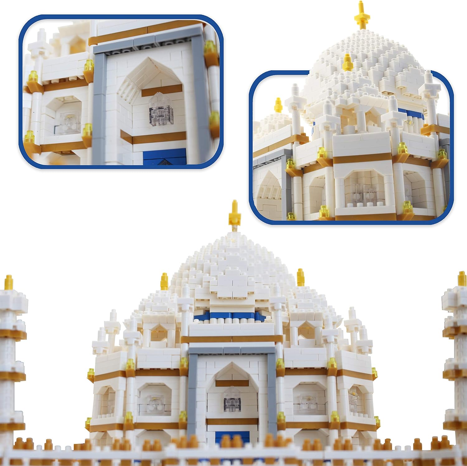 4000pcs Micro Mini Blocks Taj Mahal Building Block Set β Creatorbricks