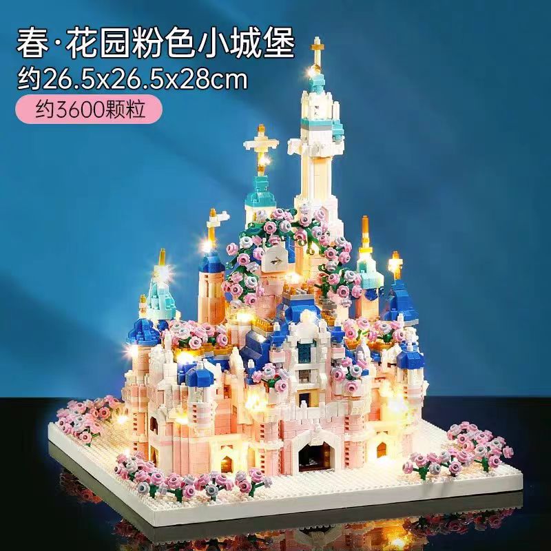 Micro Mini Blocks Princess Castle Series Model Building Set β Creatorbricks