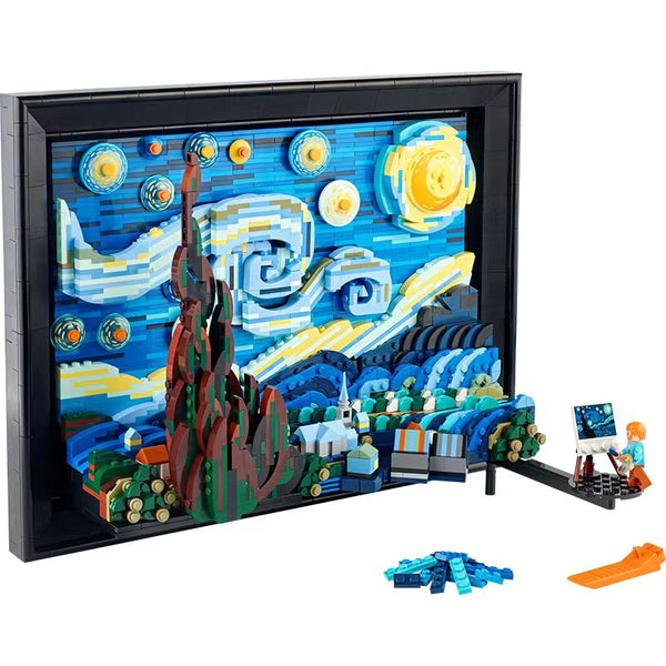 2316pcs Ideas Vincent Van Gogh The Starry Night 21333 Building Blocks
