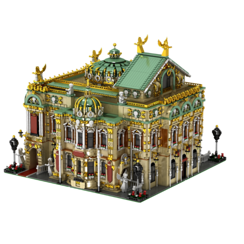 13000+pcs BAKA Royal Opera House Building Block Set 33228